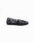 ILSA Embroidered Ballet Pumps